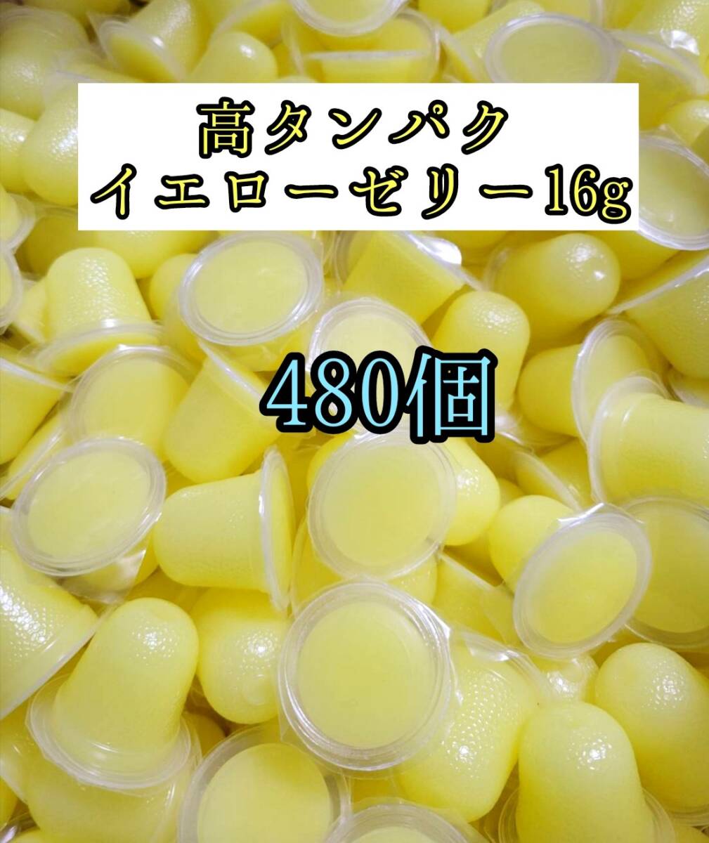 高タンパク イエローゼリー16g 480個 クワガタ カブトムシ オオクワガタ フクロモモンガ ハムスター 小動物 プロゼリードルクスゼリー拍卖