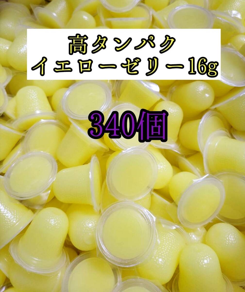 高タンパク イエローゼリー16g 340個 クワガタ カブトムシ オオクワガタ フクロモモンガ ハムスター 小動物 プロゼリードルクスゼリー拍卖