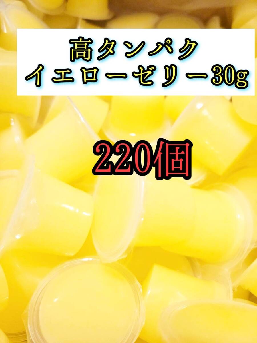 高タンパク イエローゼリー30g 220個 クワガタ カブトムシ オオクワガタ フクロモモンガ ハムスター 小動物 プロゼリードルクスゼリー拍卖