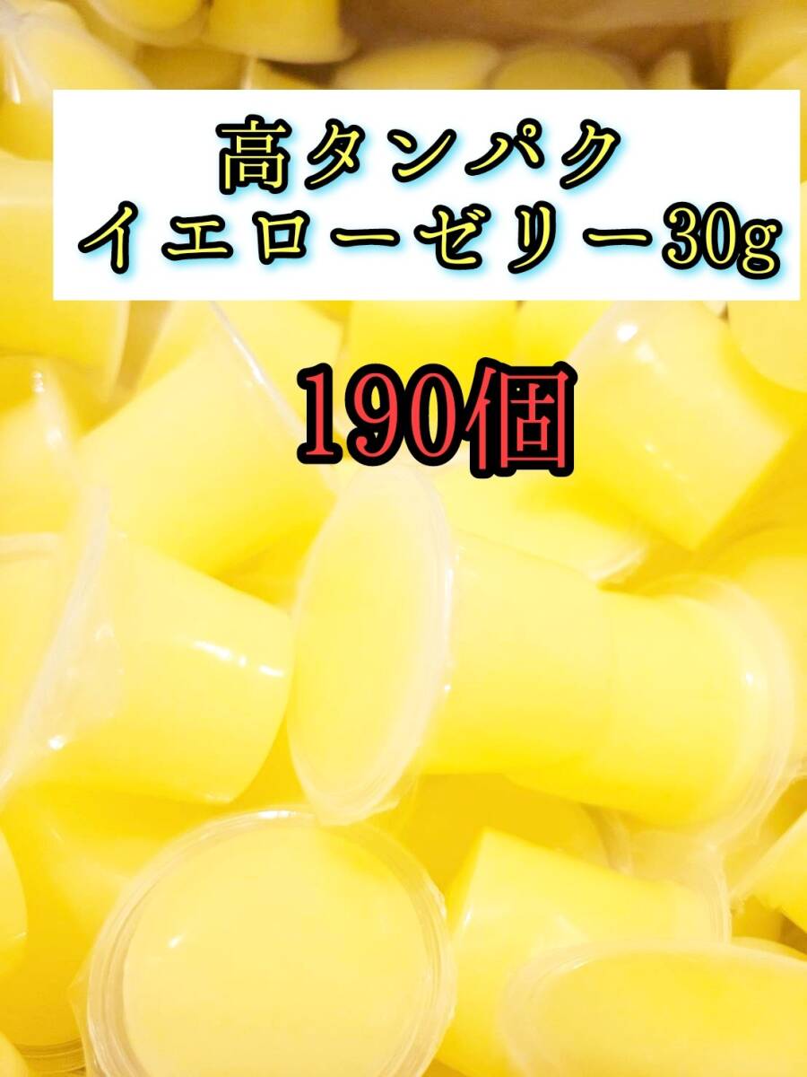 高タンパク イエローゼリー30g 190個 クワガタ カブトムシ オオクワガタ フクロモモンガ ハムスター 小動物 プロゼリードルクスゼリー拍卖