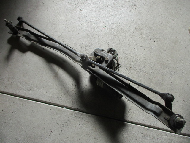 ■フォルクスワーゲン ゴルフ2 ワイパーリンク モーター 中古 GX 部品取あり 191955216 191955215 ワイパーリンケージ クランク ドライブ■拍卖