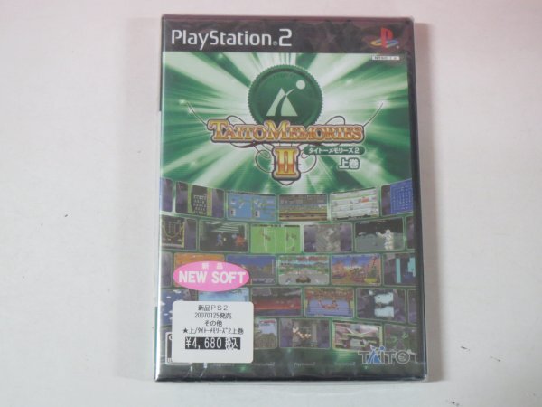 70698■未開封品 PS2 タイトーメモリーズ2 上巻拍卖