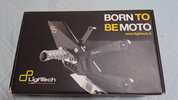 LighTech ライテック アジャスタブル ステップキット 逆シフト バックステップ S1000RR拍卖
