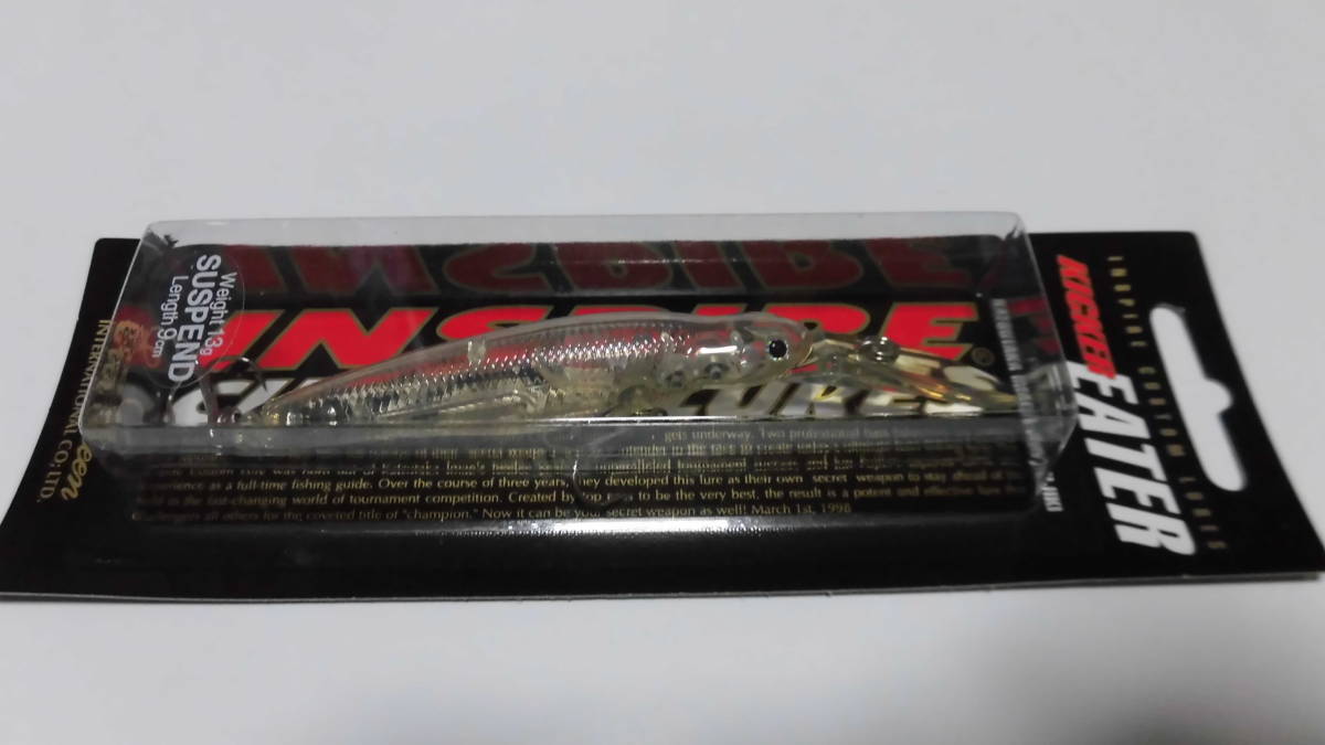 EG キッカーイーター SP クリアー 9cm 13g Minnow ミノー EVERGREEN  インスパイア 今江 エバーグリーン 新品購入未使用品拍卖