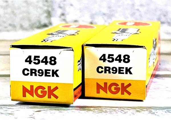 NGK CR9EK (4548) 2個セット 新品 送料込 トライアンフ タイガー800/XR/XRx/XRx-LRH/XRT/XC/XCx/XCx-LRH/XCA ('15-) 適合拍卖