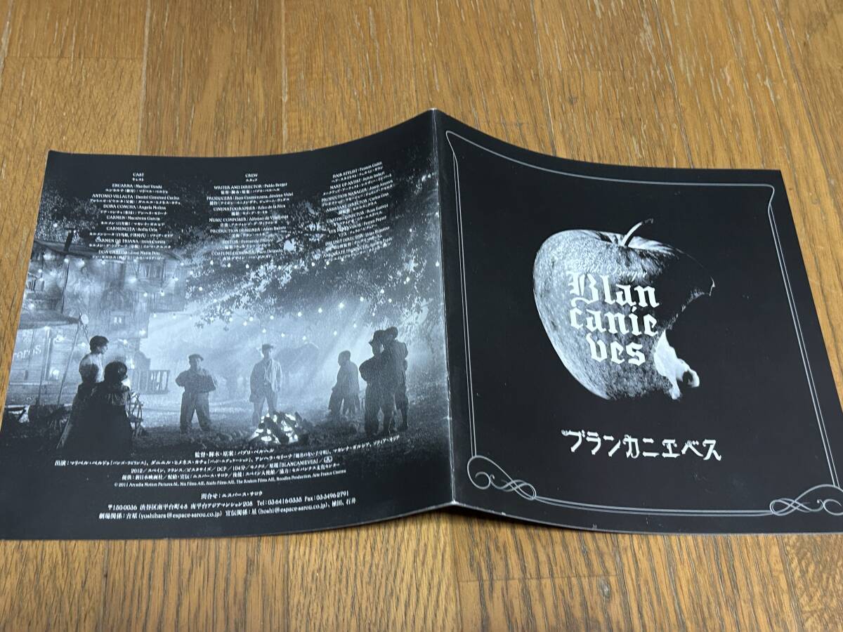 ★即決落札★非売品/映画プレスブック「ブランカニエベス」マリベル・ベルドゥ/ダニエル・ヘメネス・カチョ/マカレナ・ガルシア拍卖