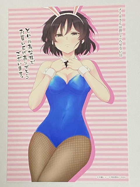 佐藤ショーキ メイカさんは押しころせない 11巻特典イラストカード拍卖