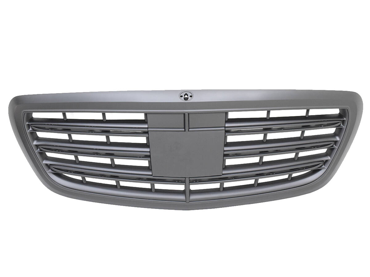 W222 グリル フロント S65type 後期type マットブラック メルセデス ベンツ Sクラス 国内発送 即納 カスタム 外装 パーツ 部品 エアロ 黒拍卖