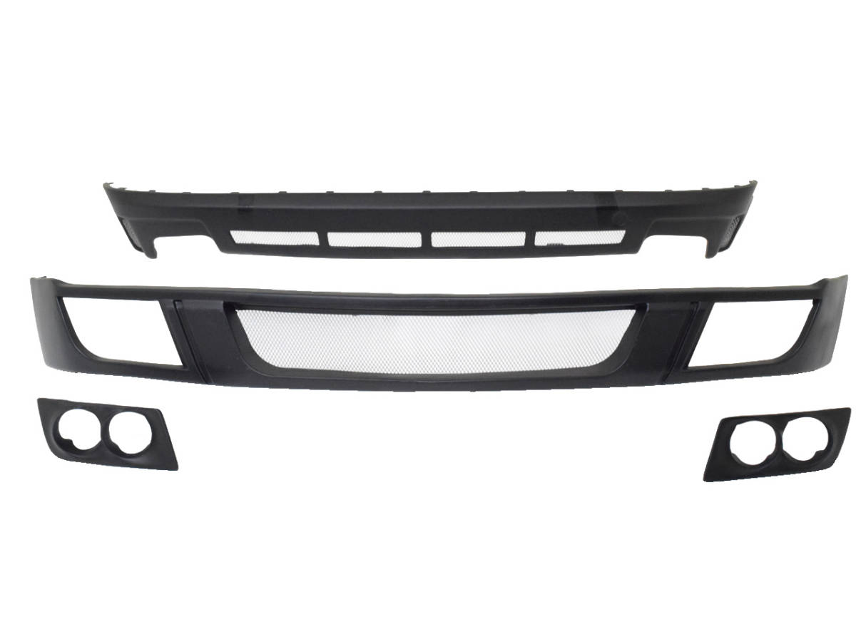 X164 フロント ハーフ フォグランプカバー リア ハーフ スポイラー FRP メルセデス ベンツ X164 GL450 GL550 前期 国内発送 即納 外装拍卖