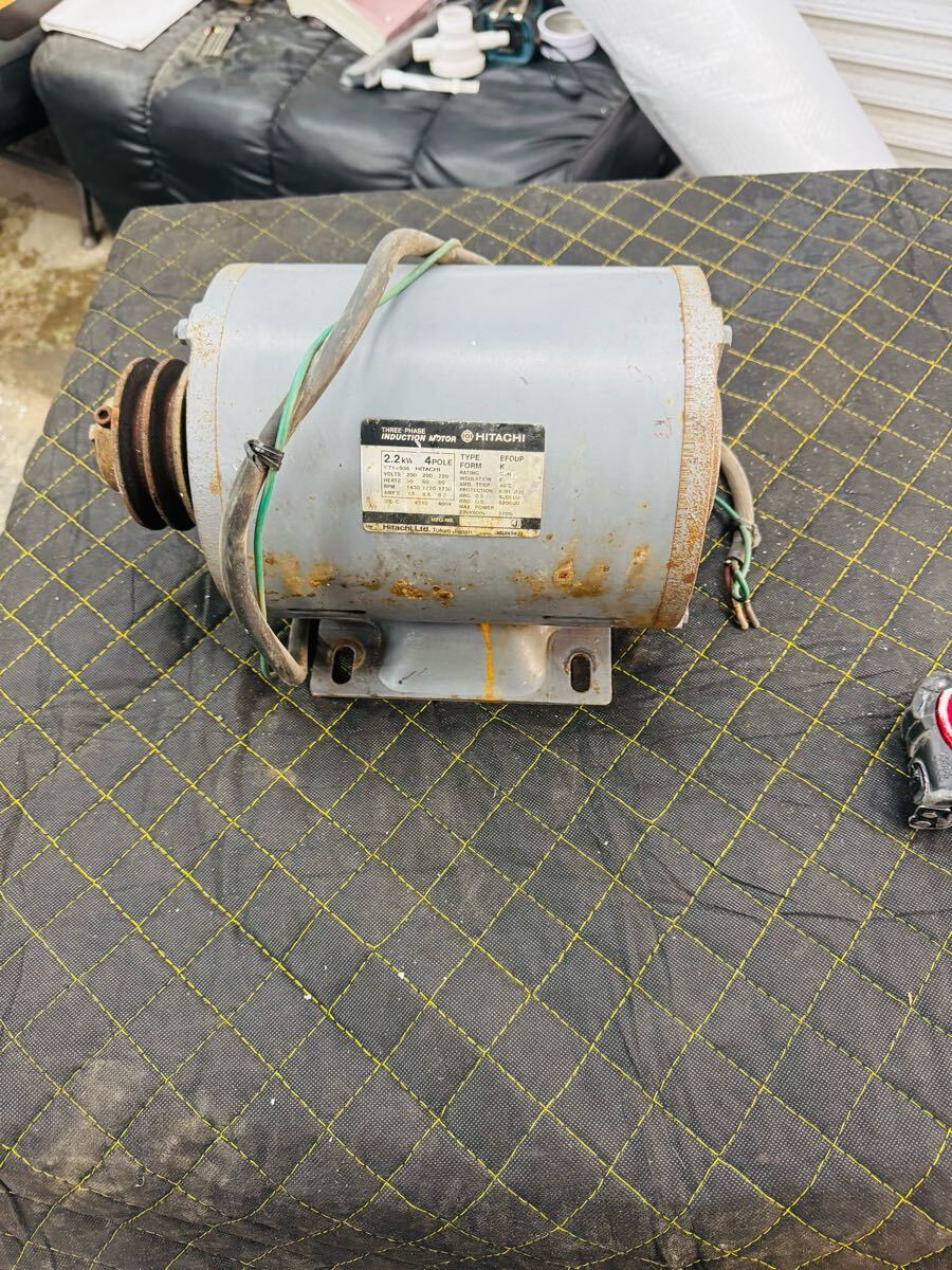 日立 モーター2.2KW 200V 4P 拍卖