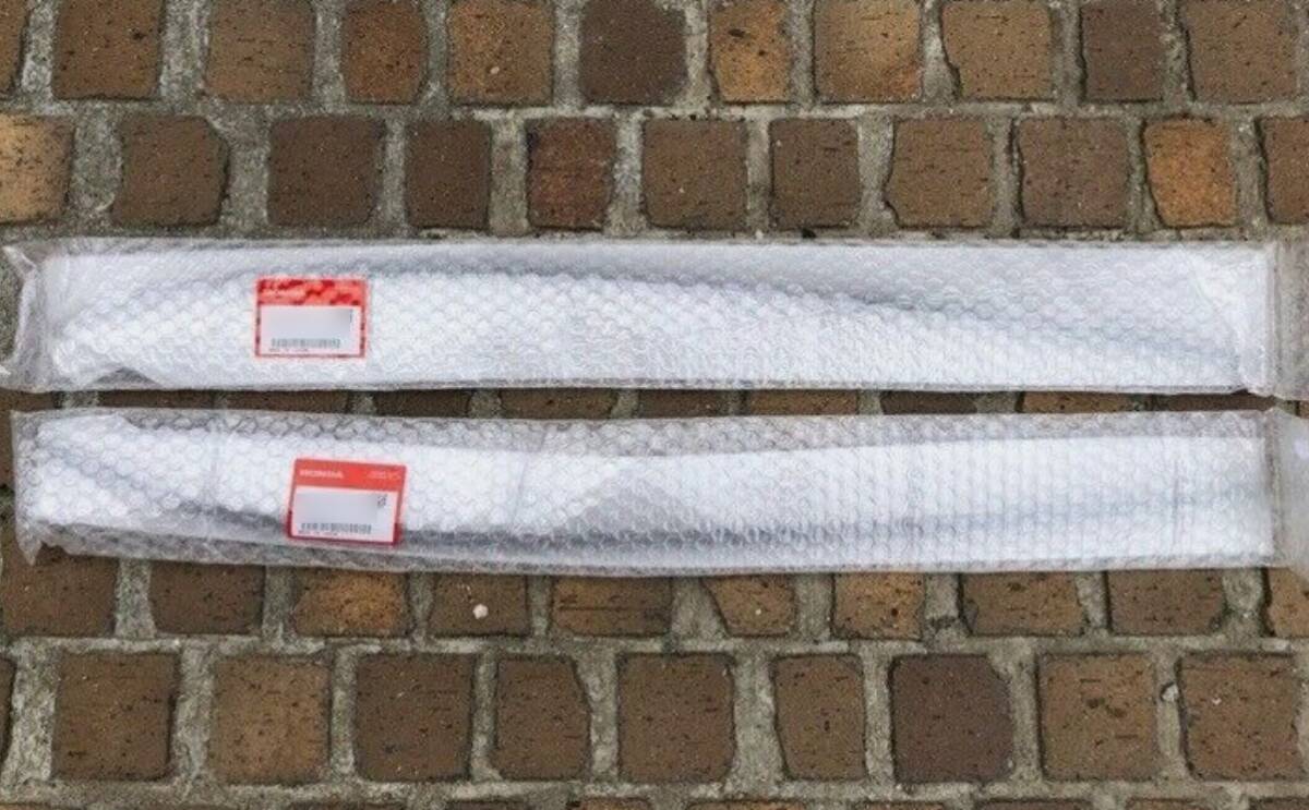 未使用 ホンダ 純正 CR-X EF6 EF7 EF8 SIR 1.5X ルーフモール ディング ASSY 雨漏り対策 左右 セット HONDA Genuine LR set roof molding拍卖