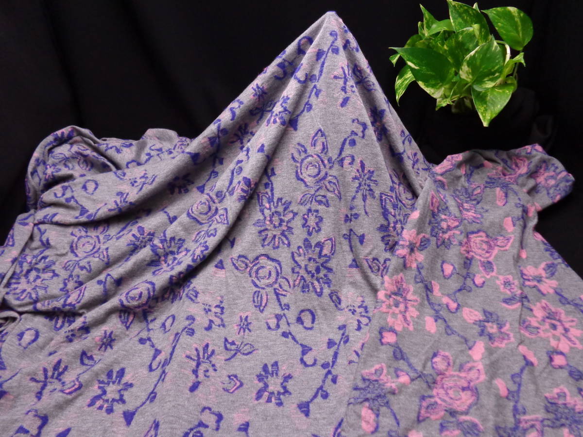 新入荷!掘り出し品!日本製!高級ブランド!手に入らない!ジャガード織ニット!S20% C30% W20% R30%!ツーフェイス 155cm巾×2m拍卖