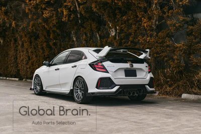 ホンダ シビック FK7 リア センター ディフューザー / バンパー トリム アンダー ディフューザー カバー カナード エアロ拍卖