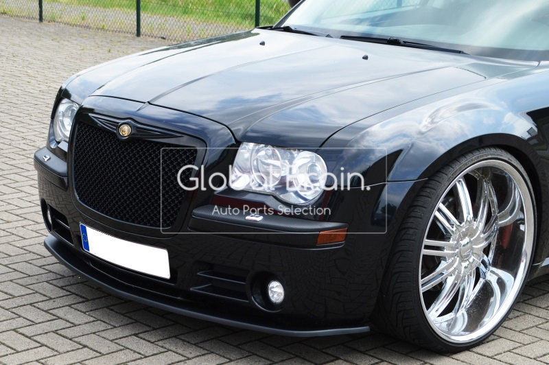 即納 2004-2010 クライスラー 300C フロント リップ スポイラー / フロント スプリッター エプロン バンパー ディフューザー スカート拍卖