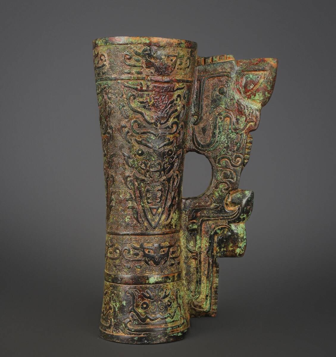 旧蔵 西周 青銅 鼎杯 銅製品 青銅器 極細工 中国古玩 古美術 骨董品 203-13拍卖