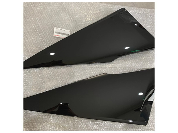 トヨタ 純正 50 プリウス リア ピラー ガーニッシュ 左右 セット クォータ リヤ カバー ブラック 検索 マフラー キャップ コア サポート拍卖