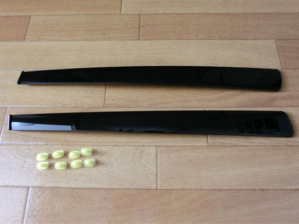 トヨタ 純正 チェイサー マークⅡ JZX100 センター ピラー モール 左右 セット マーク2 MARKⅡ CHASER ツアラーV jzx 検索 マフラー エアロ拍卖