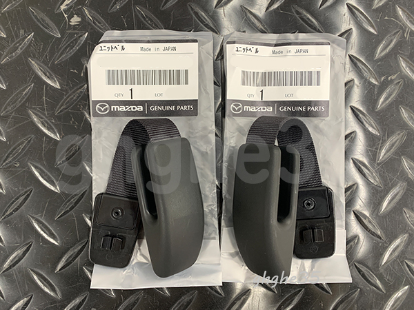 ★未使用 マツダ 純正 RX-7 FD3S シート ベルト ガイド サポート 2個 セット 1 2 3 4 5 6 型 RX7 rx7 rx-7 fd3s 検 ホイール バンパー ドア拍卖
