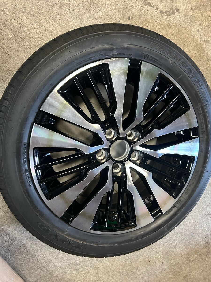 ★TOYOTA 純正ホイール トヨタ 1本 30系 アルファード ヴェルファイア 7.5J TRANPATH R30 235 50 18(22年)×1 (0322)拍卖