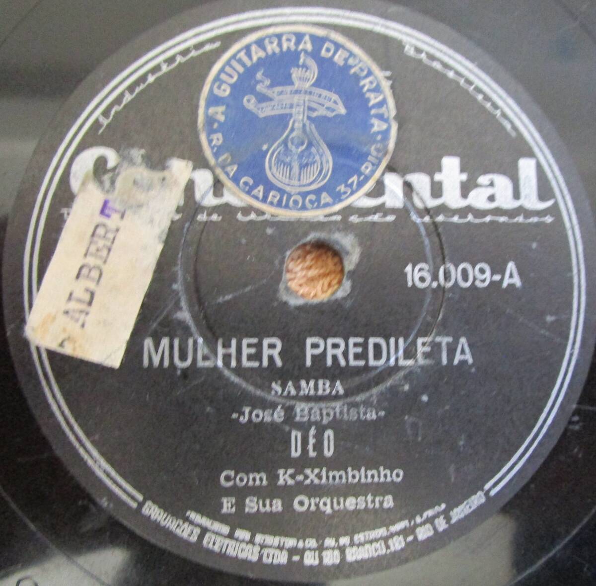 SP盤SPレコード ブラジル盤 サンバ デオ Deo 「好きな女 Mulher Predileta」「今日、明日、そしてその後 Hoje, Amanha e Depois」拍卖