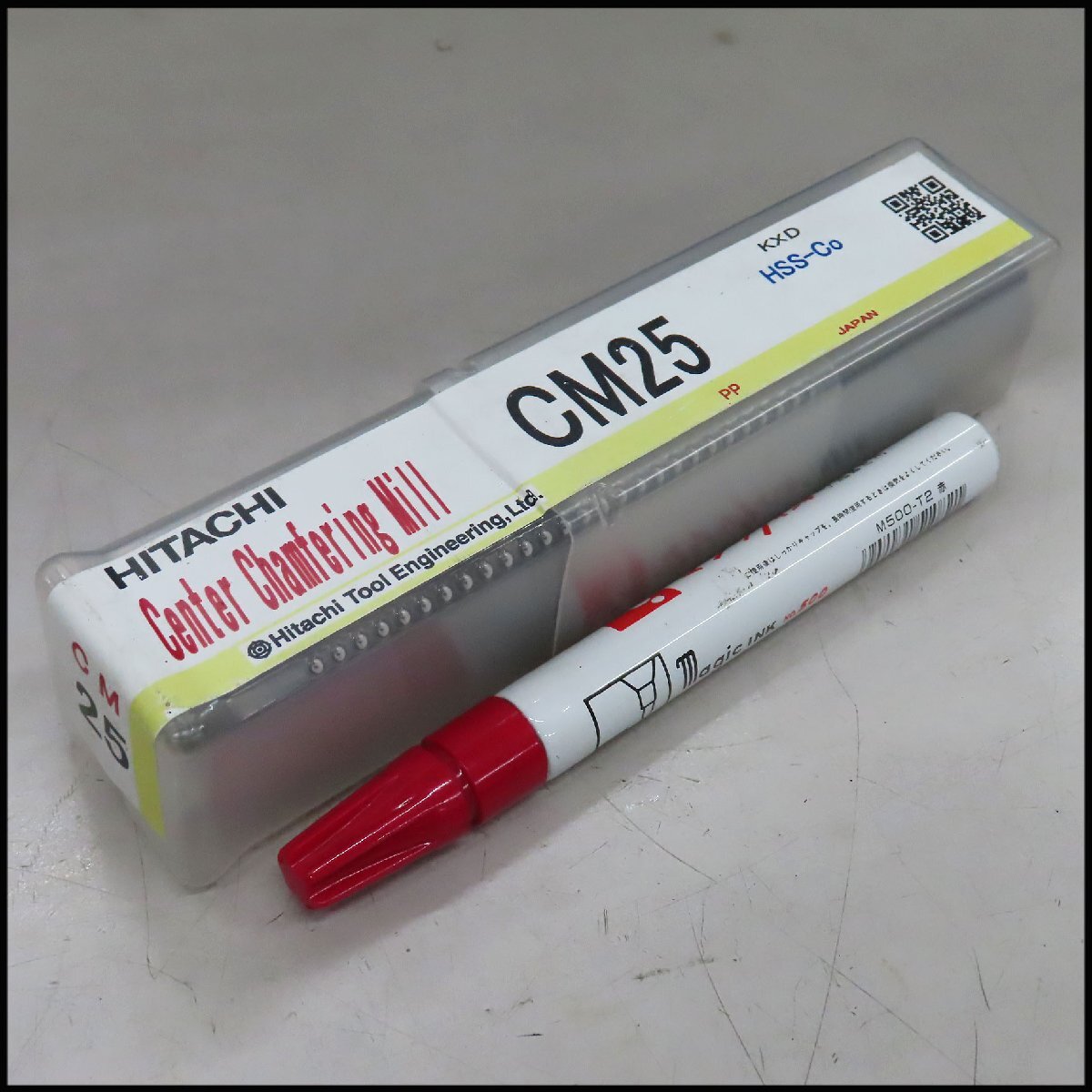 ■I-h1)未使用 日立ツール センター面取りミル CM25/Φ25mm C面取り エンドミル/切削工具拍卖