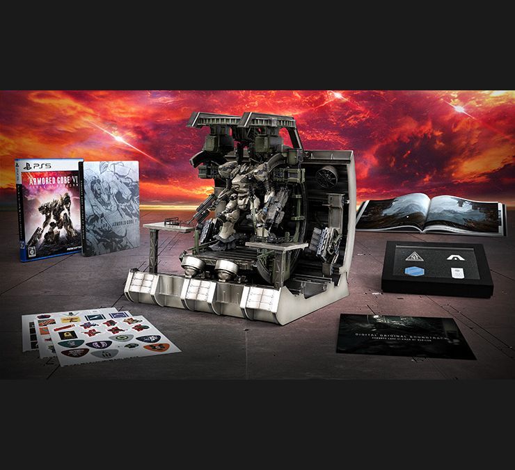 【unopened】PS5 ARMORED CORE VI FIRES OF RUBICON Premium Collector's Edition アーマード・コア6 プレミアムコレクターズエディション拍卖