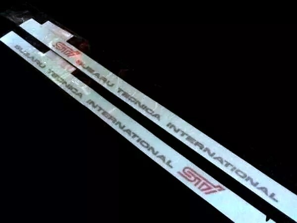 スバル 純正品 インプレッサWRX STI フロントドア レターマーク 左右セット ステッカー デカール front door letter mark, set拍卖