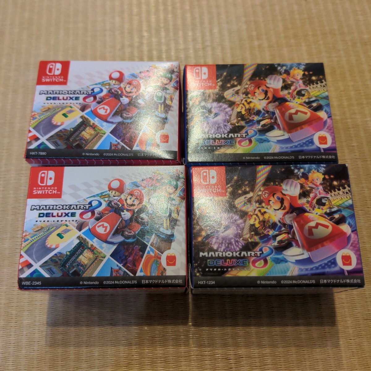 【新品未使用】マクドナルド ハッピーセット マリオカート8デラックス ルイージ クッパ ヨッシー ドンキーコング拍卖