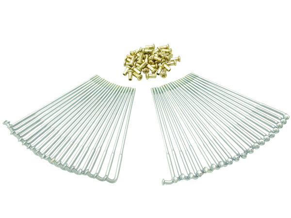 72-5173 76年~78年 KZ ユニクロスポークセット フロント 4穴用 (KZ1000/KZ900/KZ750/A4/A5/D1拍卖