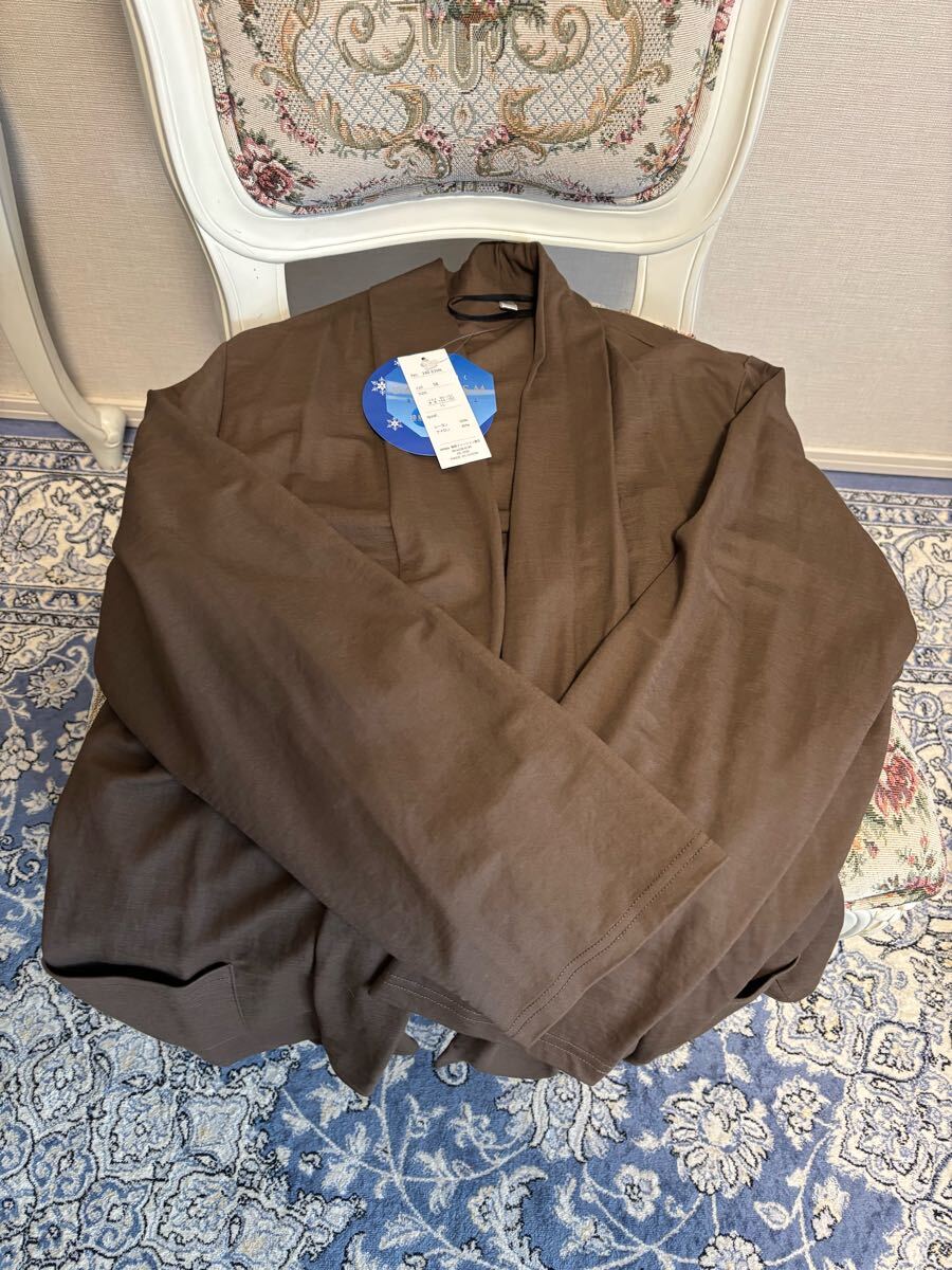 新品未使用タグ付き SARARISM カーディガン LLサイズ 大きい レディース ブラウン 長袖 即決あり拍卖