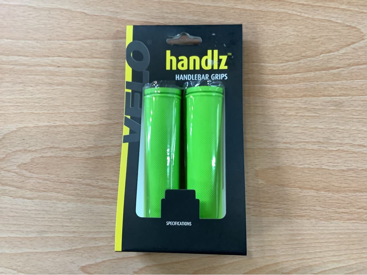 新品未使用 グリップ 緑 グリーン VELO ベロ 全長130mm 自転車拍卖