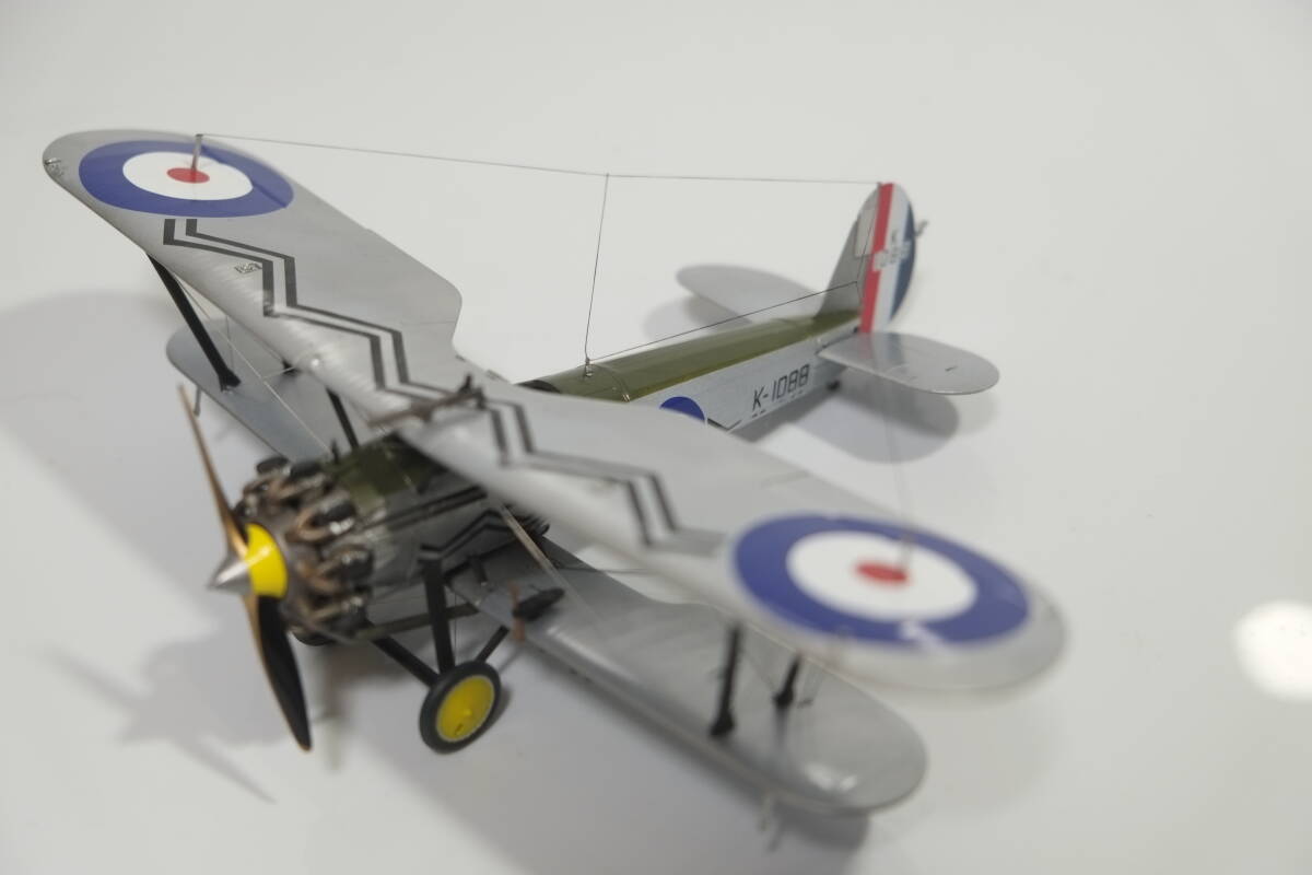 1/48 エアフィックス ブリストル ブルドッグ Mk.2 完成品拍卖