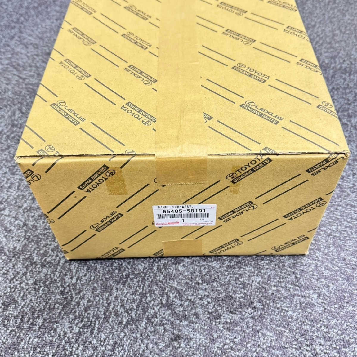 ★新品★トヨタ Toyota 55405-58191 インストルメントクラスタフィニッシュ パネル SUB-ASSY拍卖