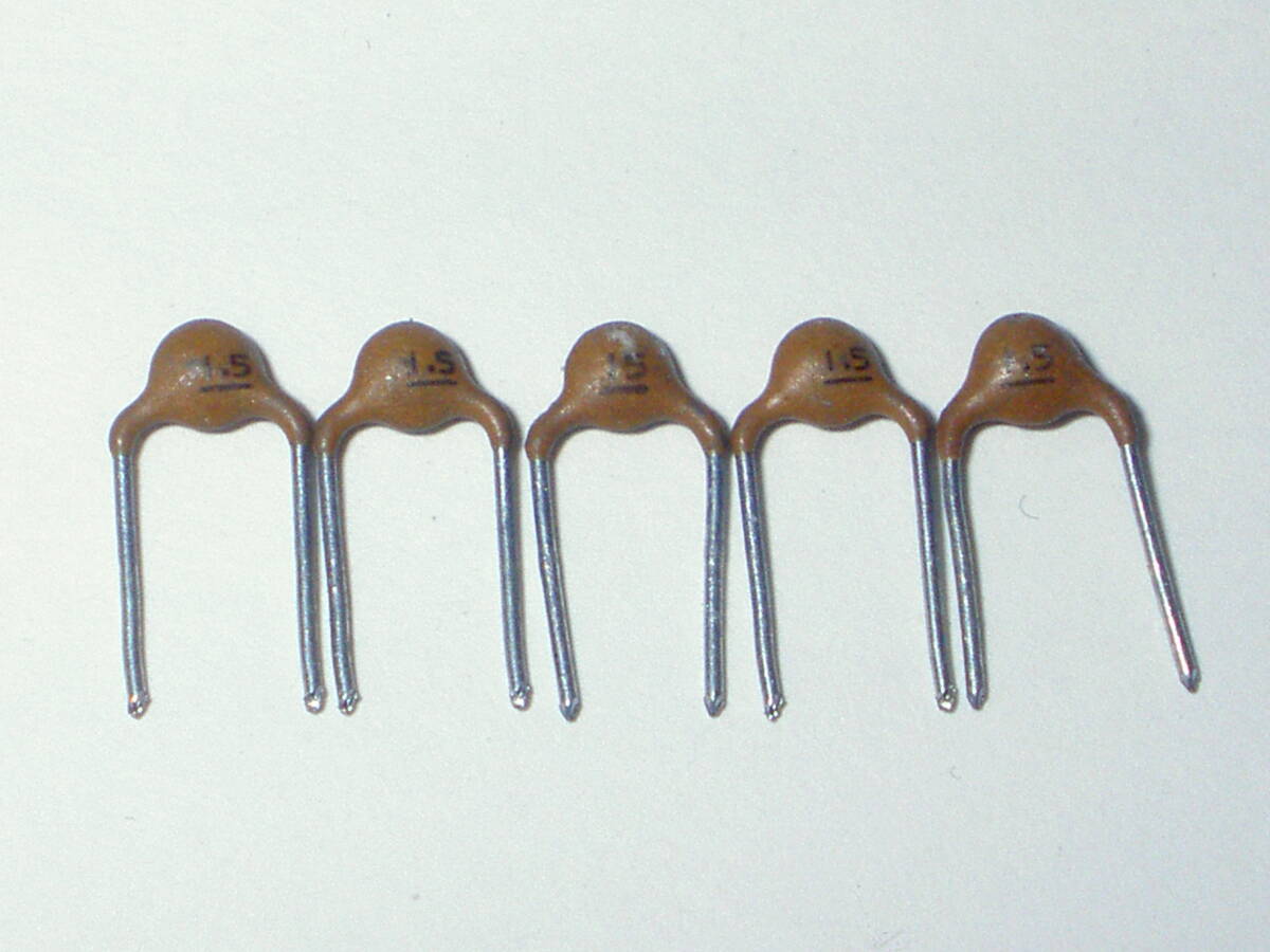セラミックコンデンサー 1.5pF 50V 【1セット5個】拍卖