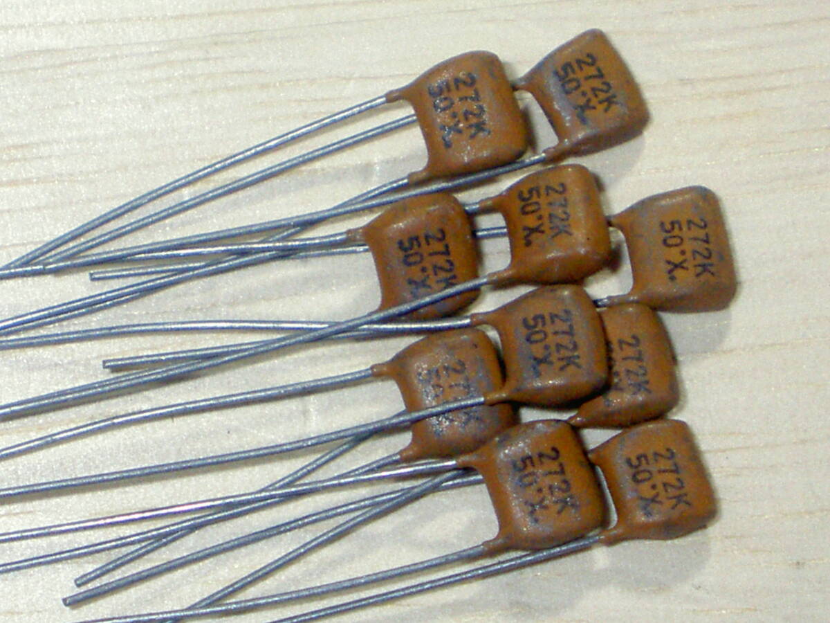 セラミックコンデンサー 272K 50V【1セット10個】拍卖