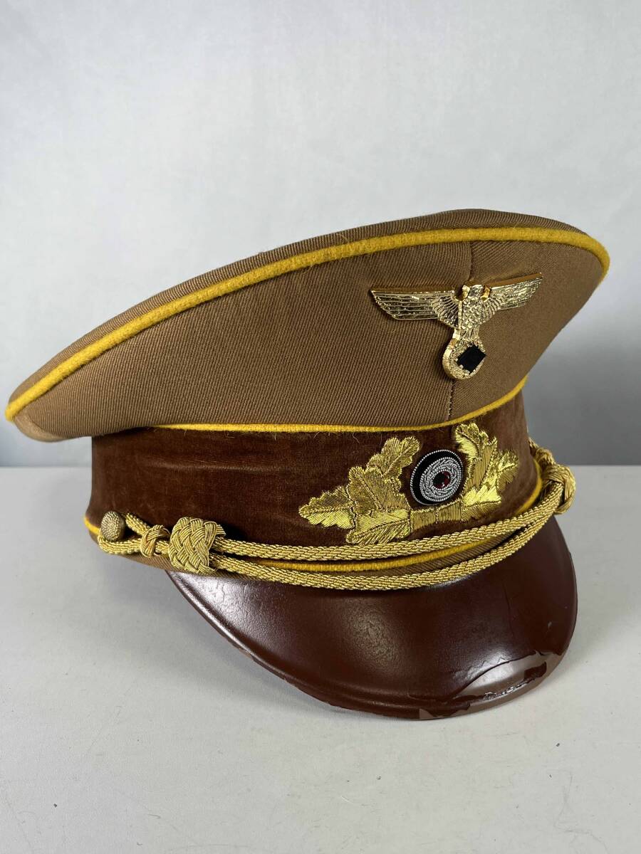 レプリカ ドイツ軍 NSDAP 政治指導官 HJ リーダー 制帽 複数出品 中古品 A拍卖