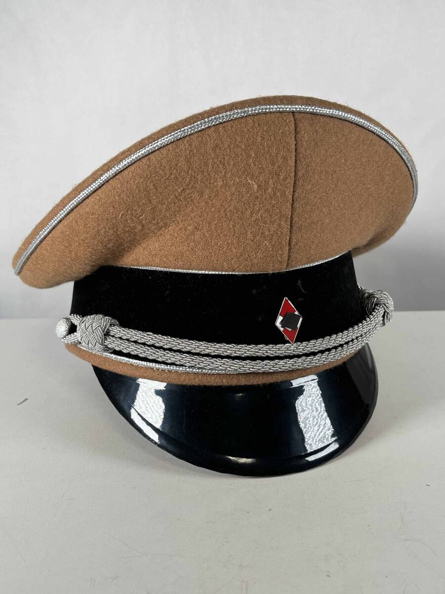 レプリカ ドイツ軍 NSDAP 政治指導官 HJ リーダー 制帽 複数出品 中古品 C拍卖