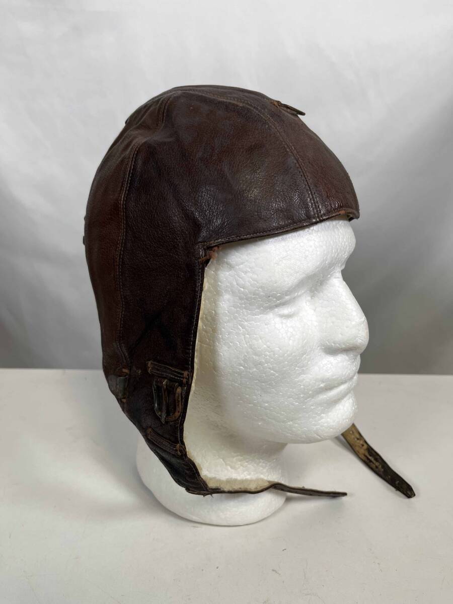 実物 ドイツ軍 ドイツ空軍 パイロット ヘルメット フライトヘルメット 中古品 放出品 第二次世界大戦拍卖