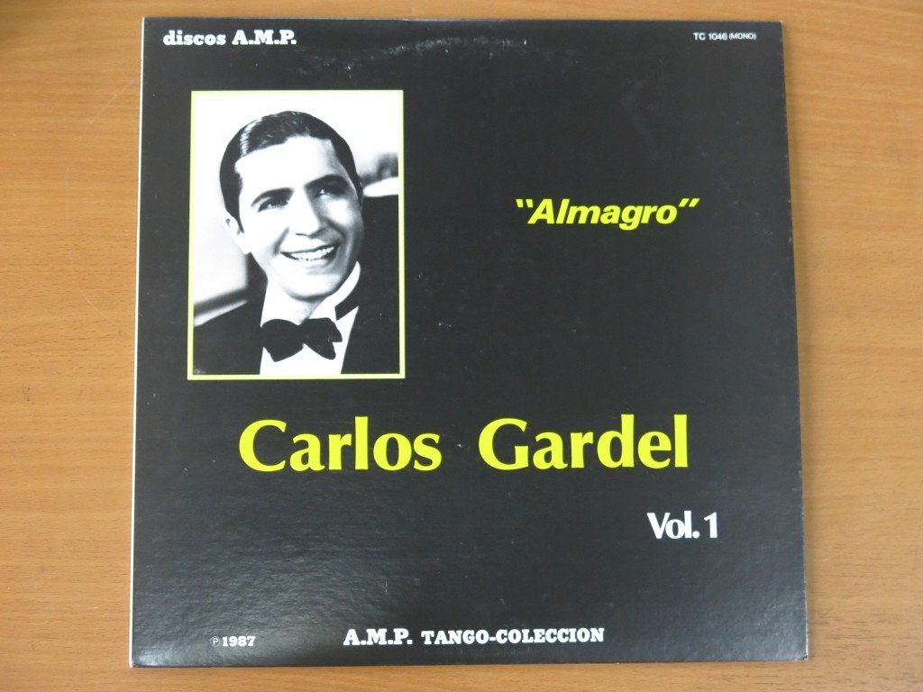 LP ''Almagro'' Carlos Gardel Vol.1 TC-1046 中古品 (レコード A.M.P. カルロス・ガルデル)拍卖