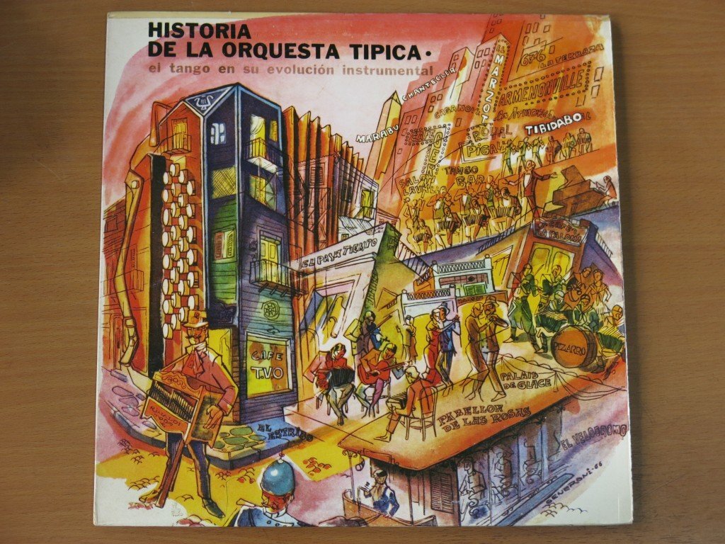 LP HISTORIA DE LA ORQUESTA TIPICA el tango en su evolucion instrumental 70.032 輸入盤 中古品 (レコード)拍卖