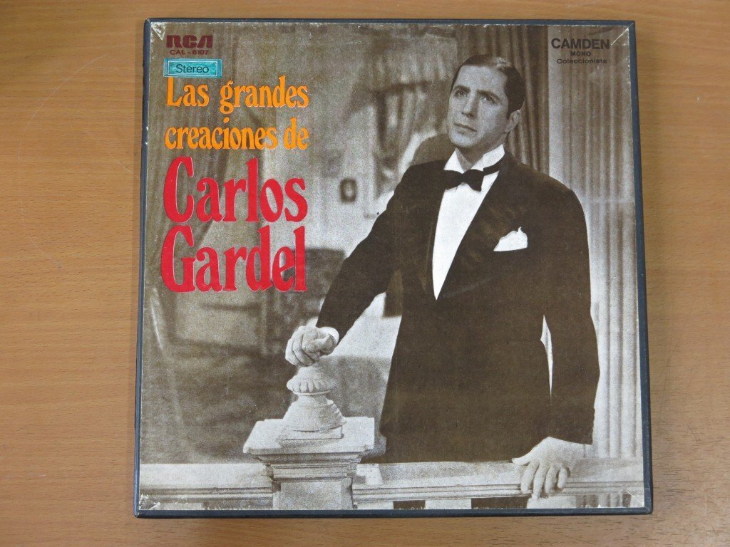 LP Las grandes creaciones de Carlos Gardel CAL-6107 3枚組 輸入盤 中古品 (レコード カルロス・ガルデル)拍卖