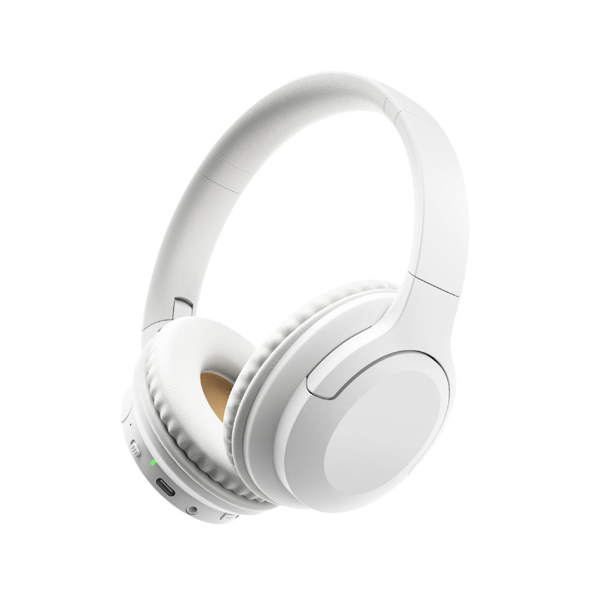 ワイヤレスヘッドホン ブルートゥース グリーンハウス GH-HPBC-WH/9369 ホワイトx1台 ノイズキャンセル マイク付き/送料無料拍卖