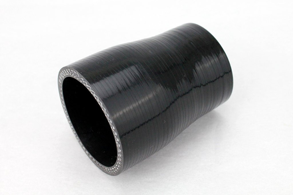 送料格安 40mm-50mm 異径ストレート 強化シリコンホース 4層 ブラック 黒 4プライ インテークホース ラジエーター ヒーター 40Φ-50Φ拍卖