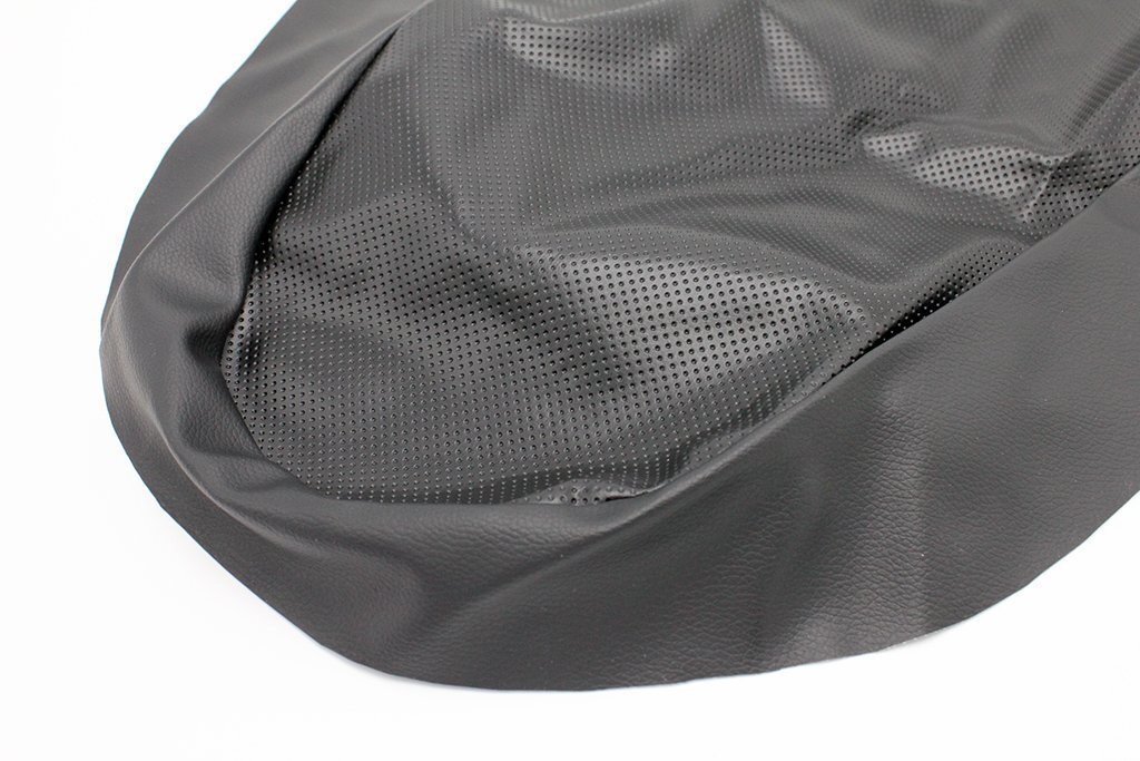 送料格安 ホーネット250 MC31 張り替え用 ディンプルシート表皮 黒 96-06年式 HORNET250 ブラック 革 皮 ノンスリップレザー 張替え拍卖