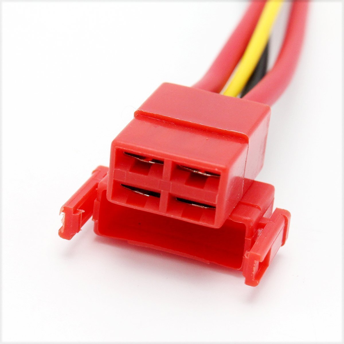 送料格安 カワサキ車用 スターターリレー用 純正タイプ4ピンカプラー/ハーネスセット セルリレー配線 ソレノイドリレーハーネス KAWASAKI拍卖