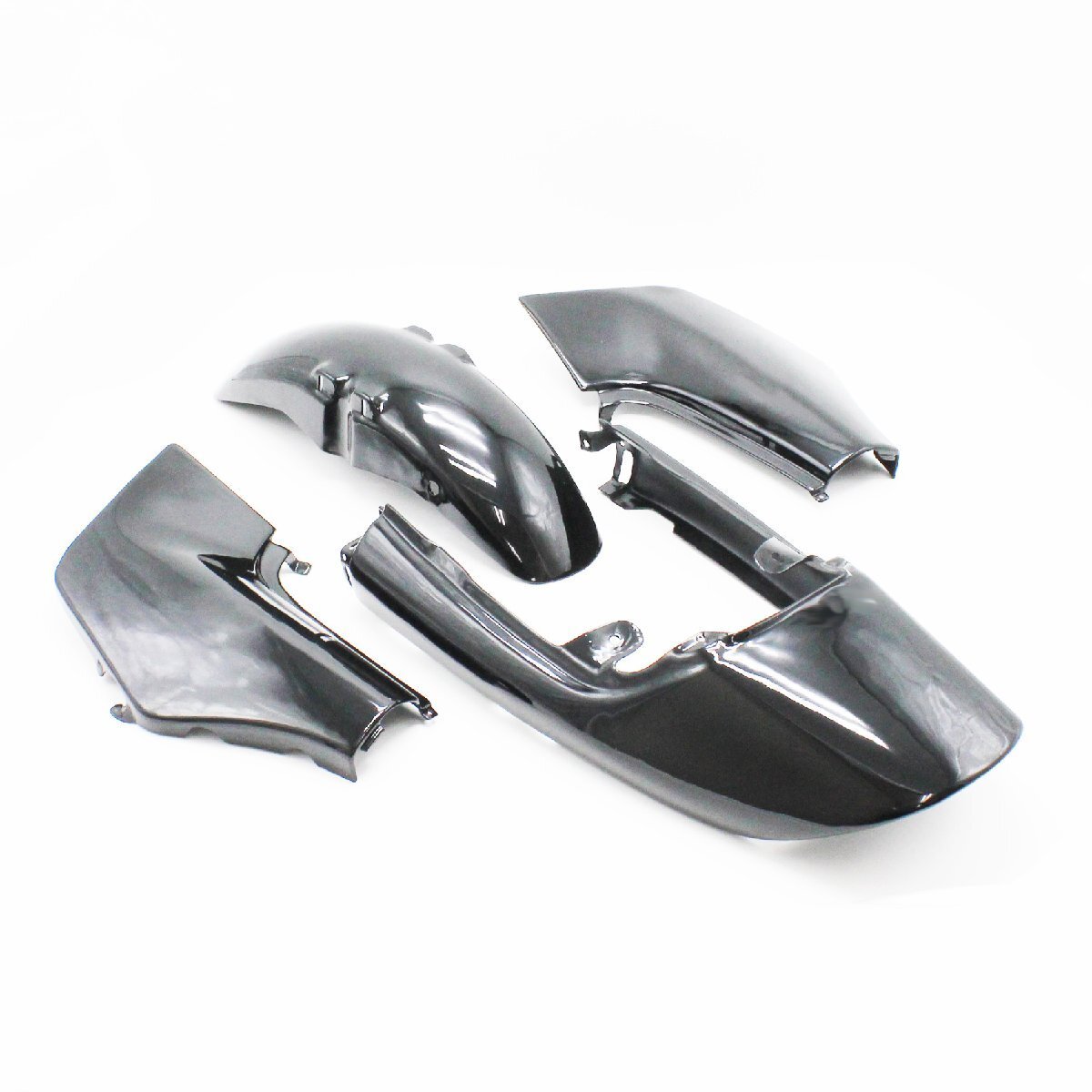 即納OK JADE250 MC23 新品4点カウルセット ジェイド250 黒 ブラック フロントフェンダー テールカウル サイドカバー HONDA ホンダ拍卖