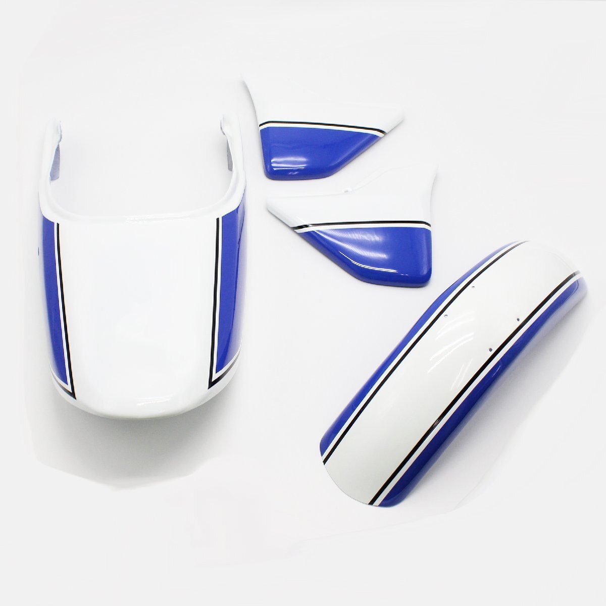 即納OK! GSX400インパルス GK79A カウル4点セット 白/青 IMPULSE SUZUKIスズキ拍卖