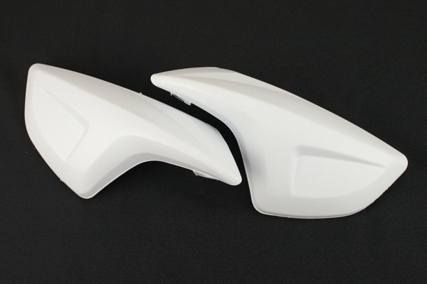 BW'S125 BW'S X ナックルガード つや消し白 BWS125 ブラッシュガード ビーウィズ ハンドルプロテクター YW125T YW125X YAMAHA ヤマハ拍卖