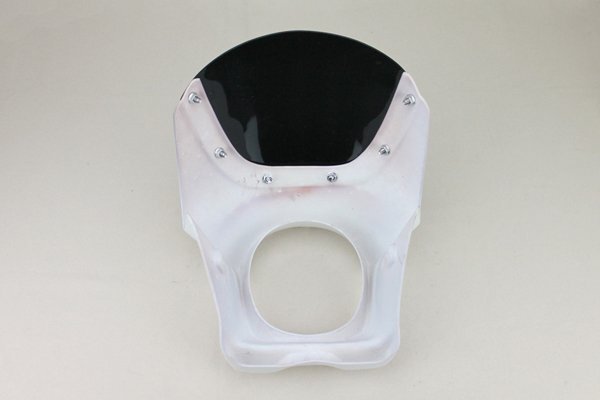 トリッカーWR250R ライトカウル 白 TW200 YZF250 TTR250 DT230ランツァ セロー225 ホワイト ビキニカウル拍卖