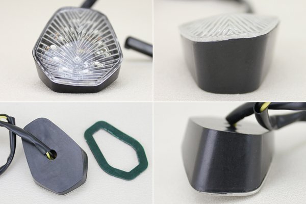 送料格安 GSX-R1000 GSX-R600 LEDフラットクリアウインカー2個セット GSX-R750 LEDウインカー フラットウインカー SUZUKI スズキ拍卖